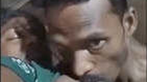 Rural matron receives oral and penetrative pleasure in a village setting