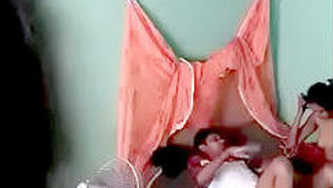 Girlfriend's best friend gets caught on camera having sex with her
