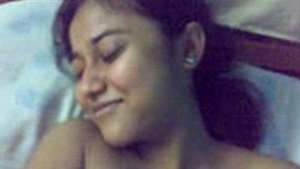 Shy young girl explores sexuality