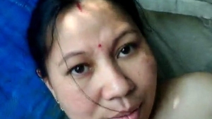 Bhabi enjoys open-air intimacy as a married woman