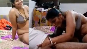 A South Asian wife enjoys a satisfying sexual encounter