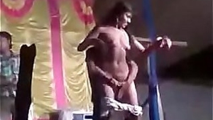 Neha Dancing nude and being fucked on Stage during Dancing