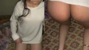 Newly added Indian beauty gives sensual blowjob with perfect ending