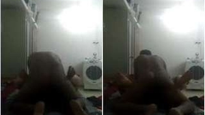 Couple caught having sex in the dark