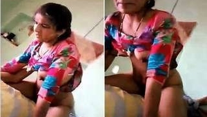 Desi wife catches her husband cheating with a penis and gets rid of it
