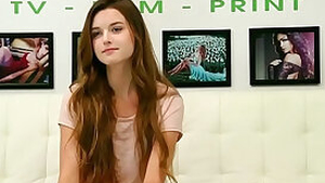 Casting teen jizzed in mouth fucking