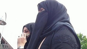 Wolter's hijab-clad spitfire 002A: A steamy encounter