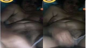 Horny bhabhi teases her lover with her tits and pussy on video call
