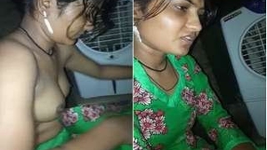 Desi couple enjoys passionate sex in rustic setting