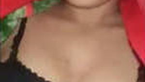 Attractive woman enjoys intimate moments with a partner