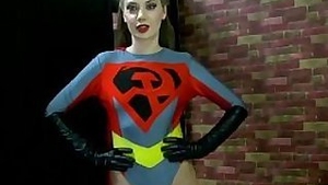 Soviet SuperGirl Captured, Humiliated And Fucked!