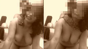 Sexually aroused Indian wife Paru gives oral sex and has loud sex with her husband