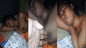Sri Lankan couple enjoys steamy night of sex