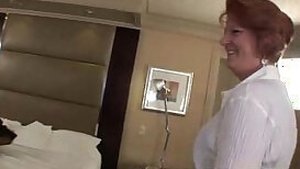 Old housewife fucking big black lover in Interracial hardcore porn Video