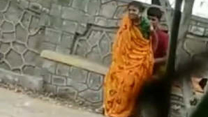 Desi bhabhi caught having sex on the street
