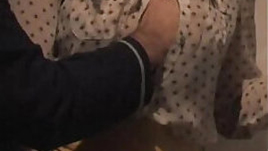 A stunning 19 yo student is dressed sexy for her first meeting with her new boyfriend