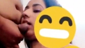 Seductive oral pleasure with a stunning performer