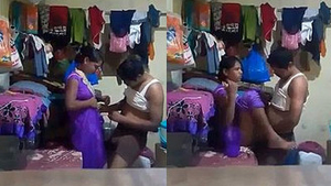 Indian maid satisfies her boss with passionate sex