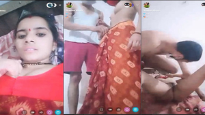 Dehati's live cam sex show with a cute couple