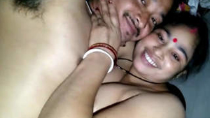 Married couple in India shares intimate moments at night