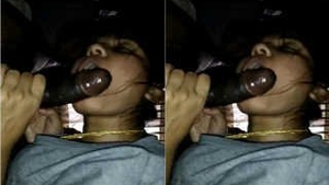 Desi wife shows off her oral skills in erotic video