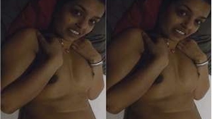 Hot Indian babe pleasures herself and gets fucked