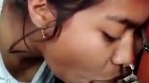 Teen Desu impresses with her oral abilities in a heated video