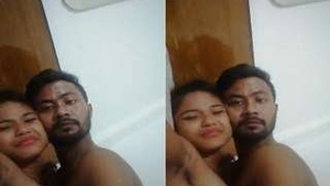 Beautiful girl gets pounded hard by her lover