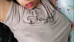 TikTok user flaunts her bouncing boobs without going fully nude