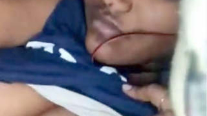 Attractive woman in a video chat