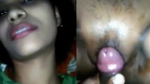 Tee's GF gives a handjob and gets fucked hard