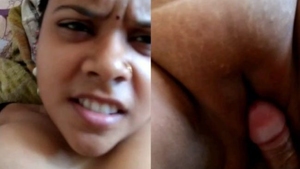 Desi bbw GF moans in pleasure while getting fucked hard