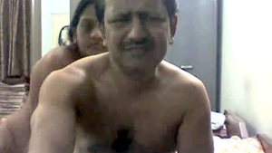 Desi aunt and husband's best friend have sex in a paid video