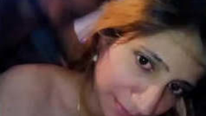 Wife vocal during intimate encounter with spouse