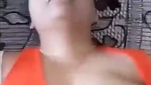 Busty woman moans while intensely giving oral and vaginal sex