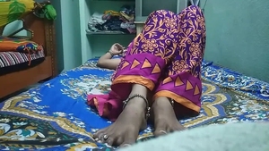 Rural Bhabhi experiences intense encounter in sari