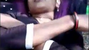 Cute Desi girl enjoys outdoor sex in public park