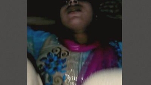 Bhabi in suit gets her hairy pussy fucked hard