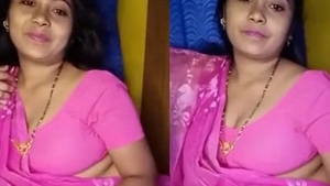 TikTok bhabi with big boobs gets naughty