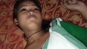 Cute blonde Desi girl gets her tight pussy fucked