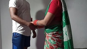 Village bhabi and her brother-in-law have a passionate and fast sexual encounter