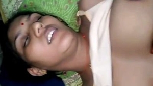 Aunty gets her face fucked hard