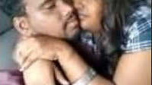 Telugu girl gives a blowjob in a car