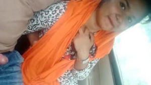 Indian bhabi gives oral to her brother in the car