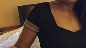 Indian couple enjoys passionate sex in hotel room