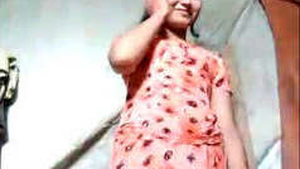 Village girl seducing her lover with her charms