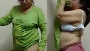 Mature aunt's transformation into a naughty babe