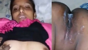 Watch a beautiful Indian girl get filled with creamy cum in this video