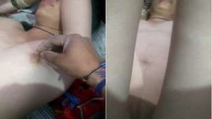 Desi girl's intimate moment interrupted by man's camera
