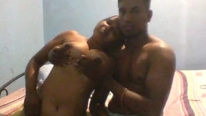 Mature woman and younger lover enjoy intimate moments together